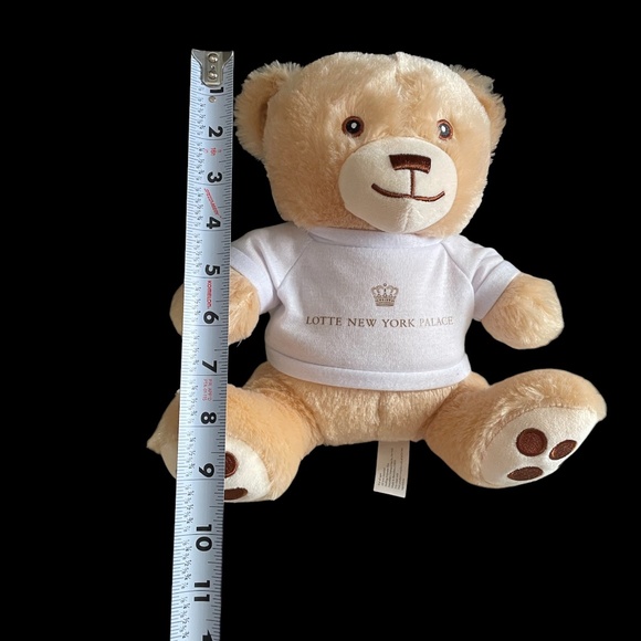 Lotte New York Palace Plush Teddy Bear 9" - Picture 2 of 6